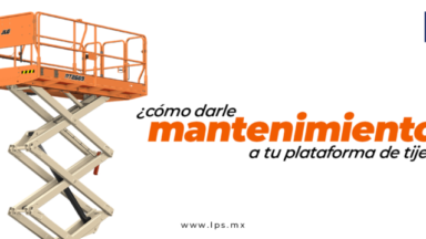 Mantenimiento para plataforma de tijera JLG