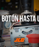 Consola de plataforma de elevación con leyenda: Desde un botón hasta un motor